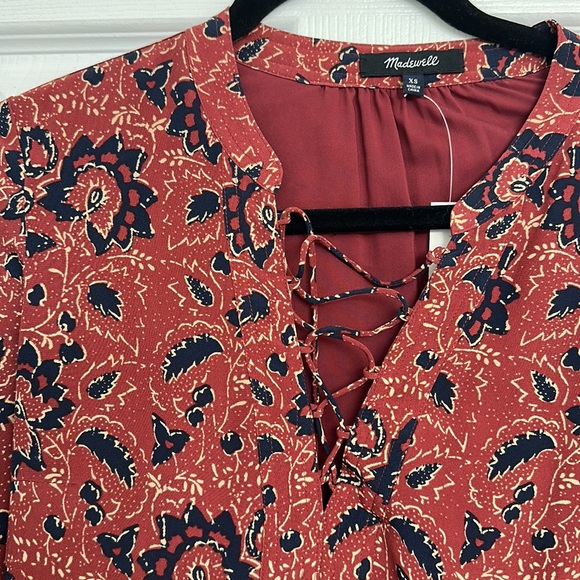 Madewell 100% Silk Mini Dress - Picture 2 of 4